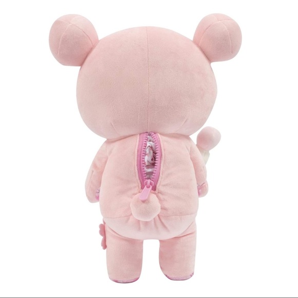 NWT Rikakkuma 15” Pink Plush Stuffed Animal Cherry Blossom Sakura Series - Picture 8 of 10